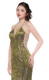 7 of 8 Colors Dress 2077 Olive Multi