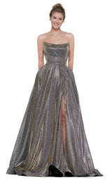 2 of 8 Colors Dress 2078 Gold Multi