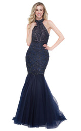 1 of 6 Colors Dress 2082 Navy