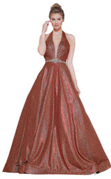 2 of 12 Colors Dress 2087 Orange Multi