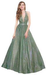 1 of 12 Colors Dress 2087 Sea Foam-Multi