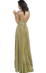 2 of 4 Jovani 2088 Antique Gold