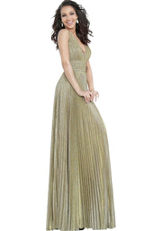 1 of 4 Jovani 2088 Antique Gold