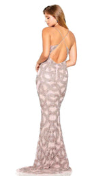 2 of 4 Amarra 20901 Dress Rose-Gold