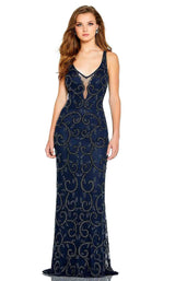 1 of 4 Amarra 20910 Dress Navy-Navy