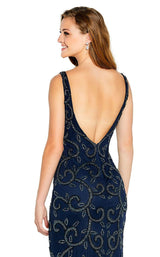 4 of 4 Amarra 20910 Dress Navy-Navy