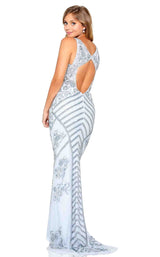 2 of 4 Amarra 20911 Dress Dusty-Blue