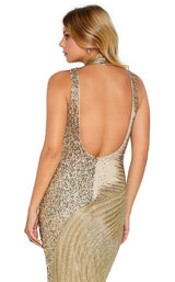 4 of 4 Amarra 20913 Dress Gold