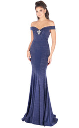 1 of 6 Mac Duggal 2091L Midnight Blue