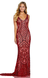 1 of 4 Amarra 20920 Dress Red