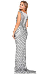 2 of 4 Amarra 20924 Dress Silver
