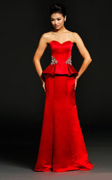 1 of 2 Jovani 20925BG Red