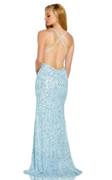 2 of 4 Amarra 20934 Dress Sky-Blue