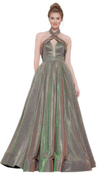 2 of 8 Colors Dress 2094 Green Multi