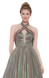 6 of 8 Colors Dress 2094 Green Multi