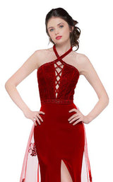 7 of 8 Colors Dress 2095 Dark Red