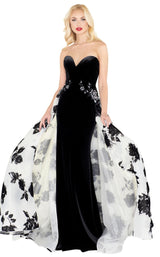 1 of 6 Mac Duggal 2097R Black