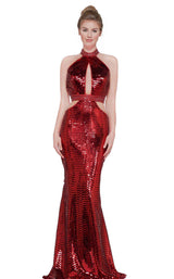 2 of 12 Colors Dress 2098 Red