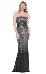 2 of 6 Colors Dress 2104 Black/Silver