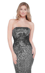 5 of 6 Colors Dress 2104 Black/Silver
