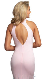 8 of 8 Johnathan Kayne 2104 Dress Pink-Multi