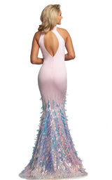 4 of 8 Johnathan Kayne 2104 Dress Pink-Multi