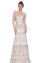 2 of 8 Colors Dress 2105 White/Nude