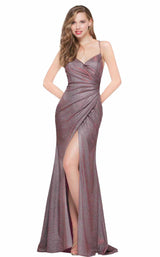 1 of 8 Colors Dress 2110 Red Multi