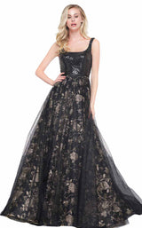 2 of 12 Colors Dress 2111 Black/Gold