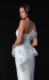 4 of 4 Terani 2111C4562 Dress Ivory