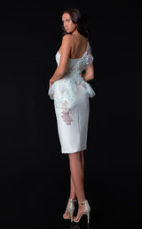 2 of 4 Terani 2111C4562 Dress Ivory