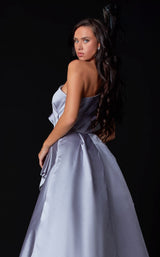 6 of 6 Terani 2111E4728 Dress Pewter