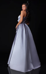 3 of 6 Terani 2111E4728 Dress Pewter