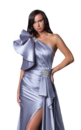 5 of 6 Terani 2111E4728 Dress Pewter