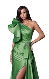 4 of 6 Terani 2111E4728 Dress Avocado