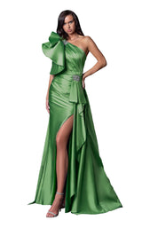 1 of 6 Terani 2111E4728 Dress Avocado
