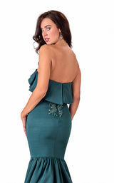 4 of 4 Terani 2111E4731 Dress Spruce