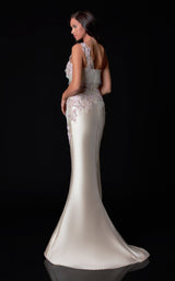 2 of 4 Terani 2111E4744 Dress Almond-Champagne