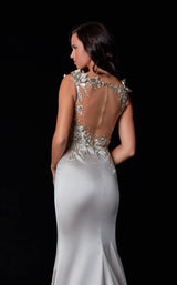 4 of 4 Terani 2111E4751 Dress Taupe