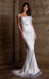 1 of 2 Terani 2111E4759 Dress Ivory
