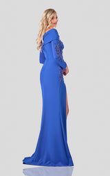3 of 8 Terani 2111M5263 Dress Royal