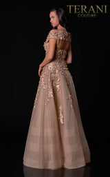 2 of 3 Terani 2111M5265D Dress Mocha