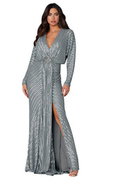 Terani 2111M5280 Dress Silver