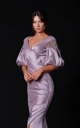 4 of 4 Terani 2111M5293 Dress Rose