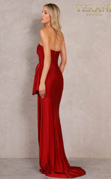 2 of 3 Terani 2111P4023 Dress Red