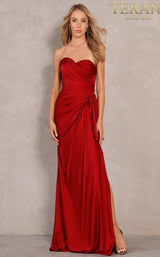 3 of 3 Terani 2111P4023 Dress Red