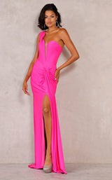 1 of 2 Terani 2111P4033 Dress Fuchsia