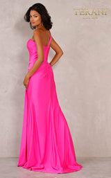 2 of 2 Terani 2111P4033 Dress Fuchsia