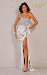 2 of 4 Terani 2111P4063 Dress Platinum