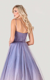 Terani 2111P4110 Dress Blush-Grey